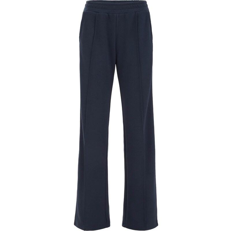 WE Fashion Nohavice námornícka modrá / biela 65678457