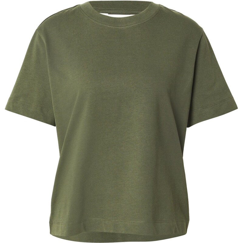 SELECTED Tričko SLFEssential olivová 65343717