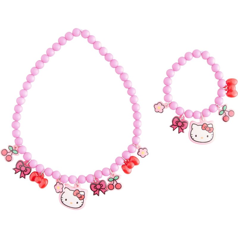 Next Set Hello Kitty eozín / červená / biela 65884474