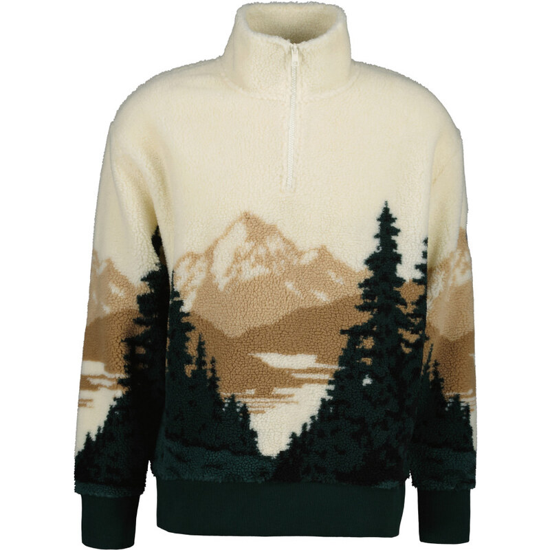 MIKINA GANT JACQUARD FLEECE MULTICOLOR 64944383