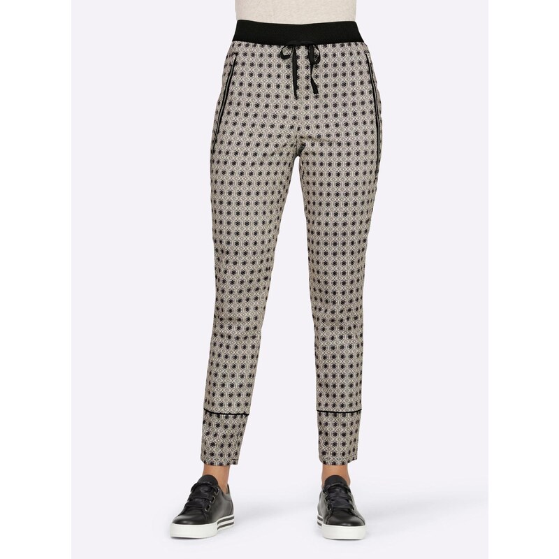 heine Nohavice sivá / čierna 65658290