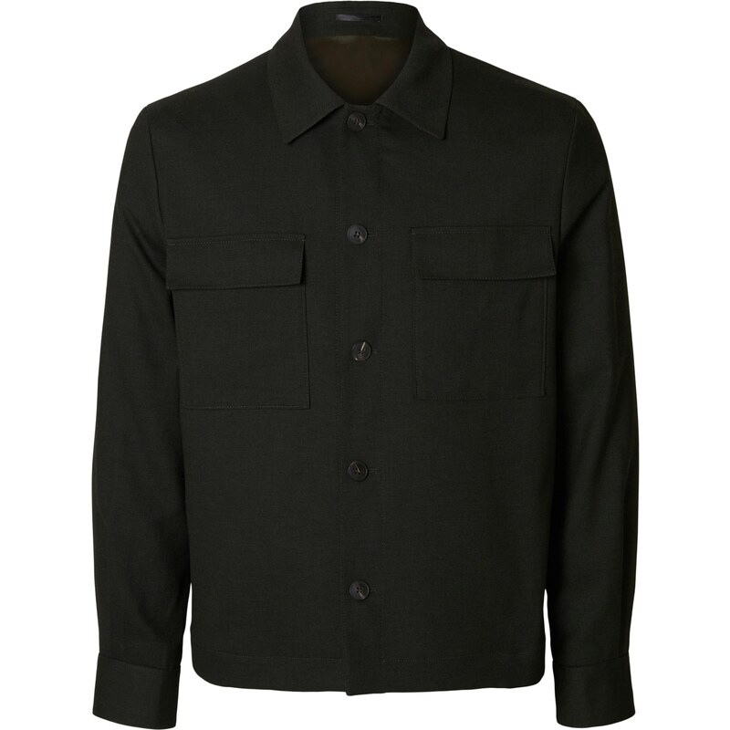 SELECTED Prechodná bunda SLH-NEIL tmavozelená 65175556