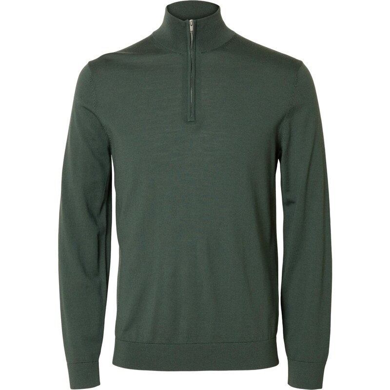 SELECTED Sveter SLHTRAY tmavozelená 65206662