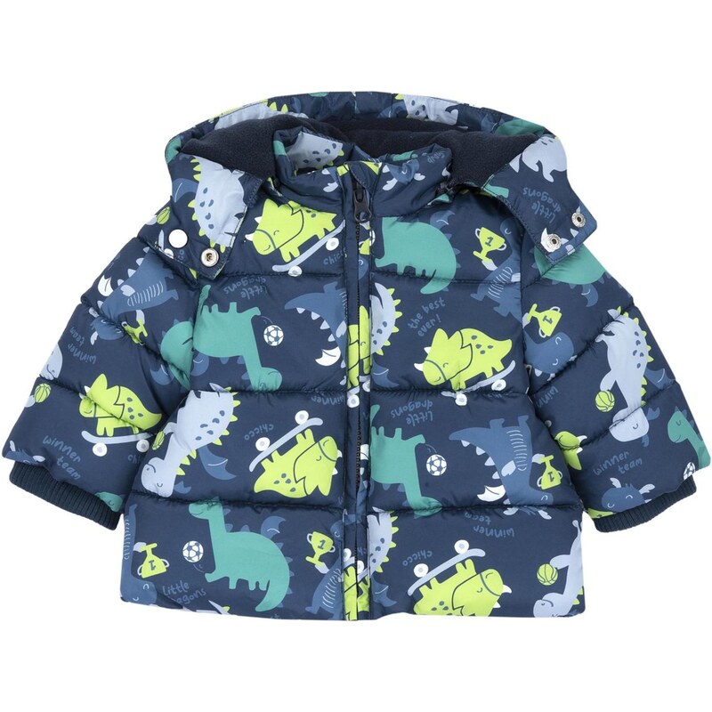 Chicco Zimná bunda námornícka modrá / smaragdová / svetlozelená / 65655697