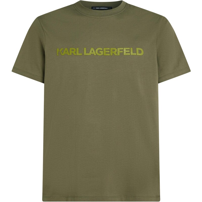 Karl Lagerfeld Tričko olivová / jablková 64957463