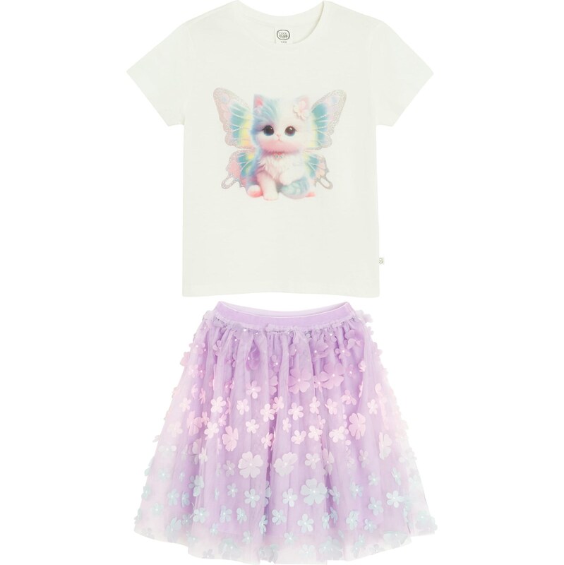 Cool Club Set svetlomodrá / fialová / svetloružová / šedobiela 65887411