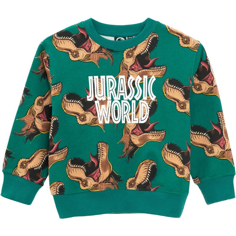 Cool Club Mikina pueblo / smaragdová / biela 65887528