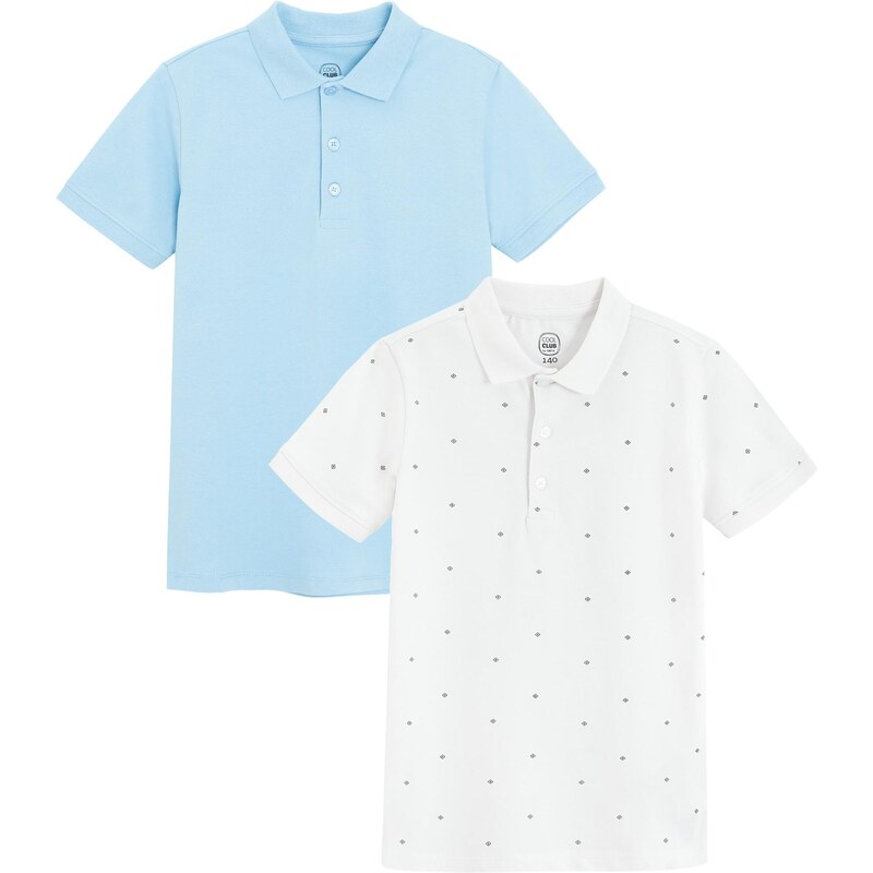 Cool Club Tričko nebesky modrá / biela 66008752