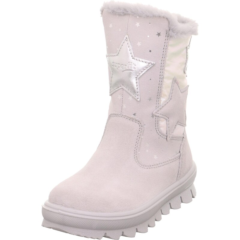 SUPERFIT Snehule FLAVIA svetlosivá / strieborná / biela 65660223