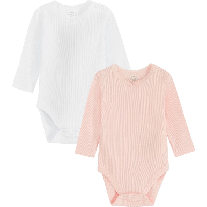 Cool Club Body pastelovo oranžová / biela 64957542