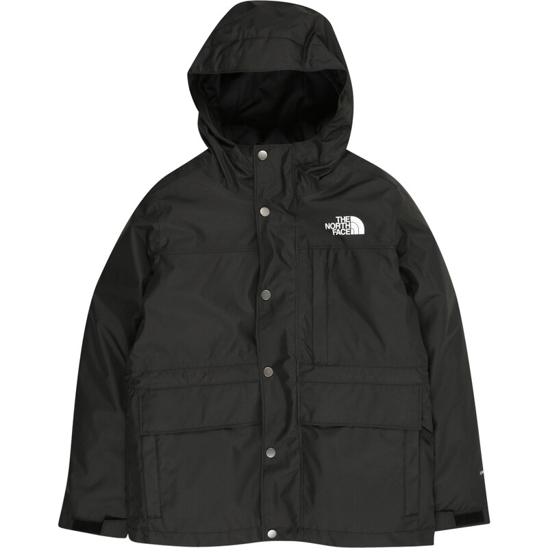 THE NORTH FACE Outdoorová bunda čierna / biela 65887667
