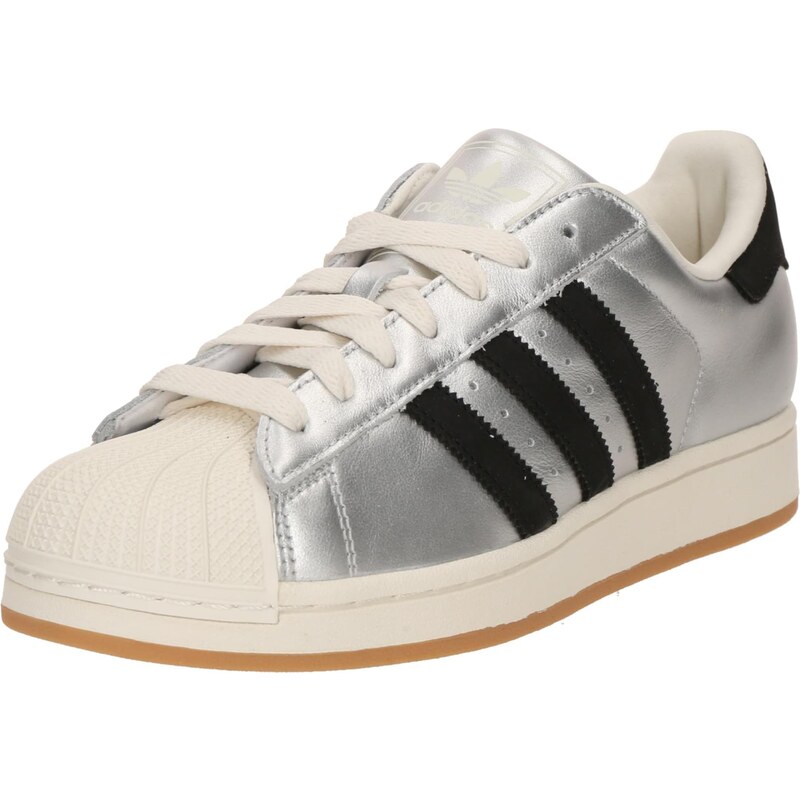 ADIDAS ORIGINALS Nízke tenisky SUPERSTAR II čierna / strieborná 64960672