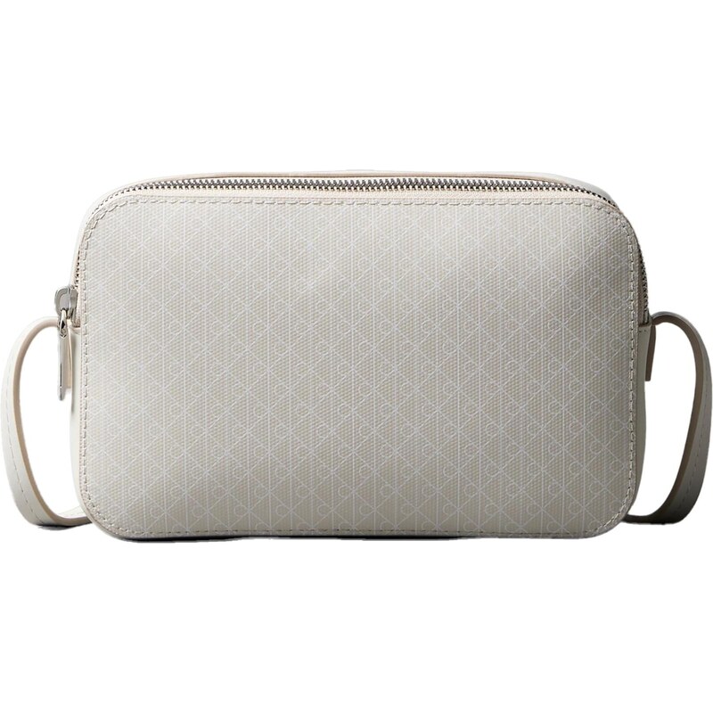 Calvin Klein Taška cez rameno kaki / biela 65457155