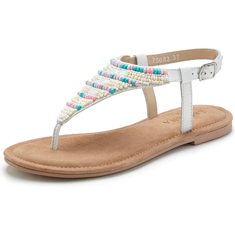 LASCANA Žabky vodová / ružová / biela / perlovo biela 65651053