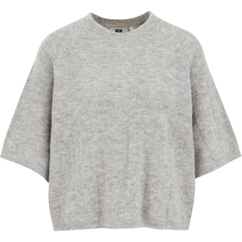 WE Fashion Sveter svetlosivá 65882926