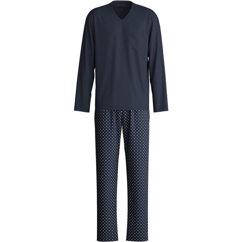 CALIDA Dlhé pyžamo modrá / zafírová 64957662