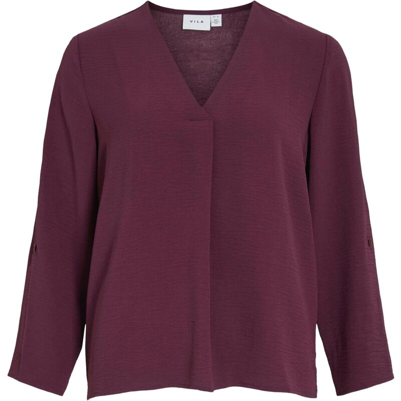 VILA Blúzka VIJosa černicová 65886467