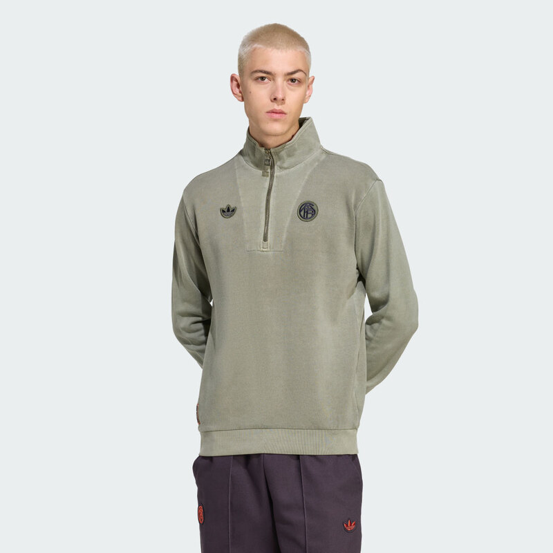 Adidas Top FC Bayern Terrace Icons Half-Zip 65395010