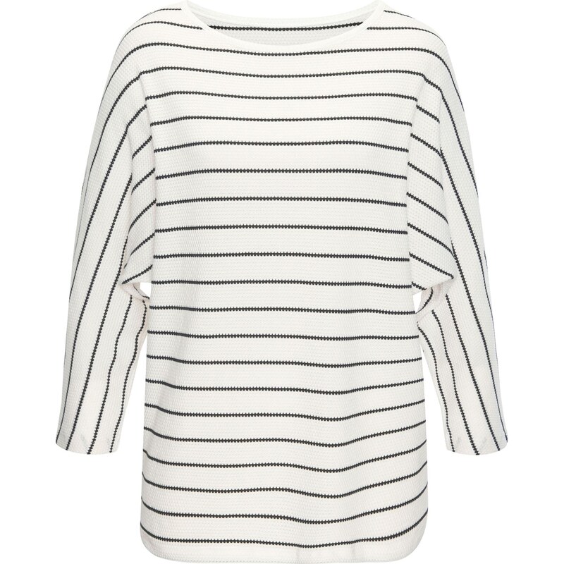 VIVANCE Tričko čierna / biela 65651030