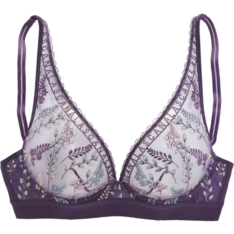 LASCANA Podprsenka svetlozelená / slivková / púdrová 65651105