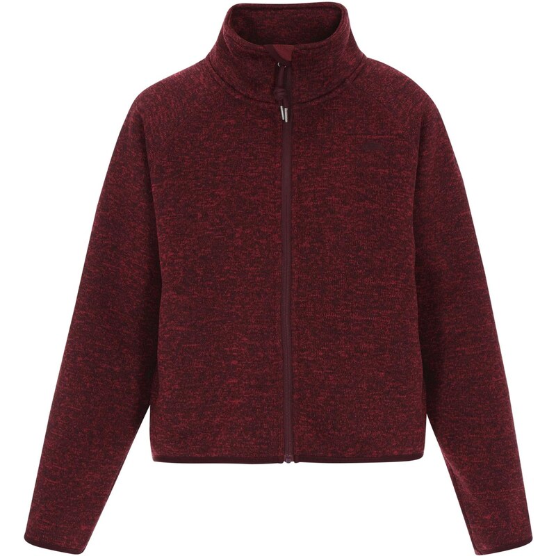 Schmuddelwedda Flisová bunda burgundská 65657689