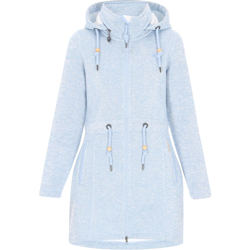 Schmuddelwedda Flisová bunda svetlomodrá 65657685