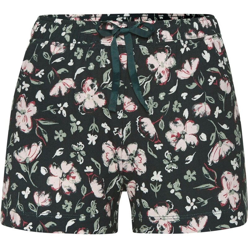 s.Oliver Pyžamové nohavice tmavozelená / farba lesného ovocia / 65657021