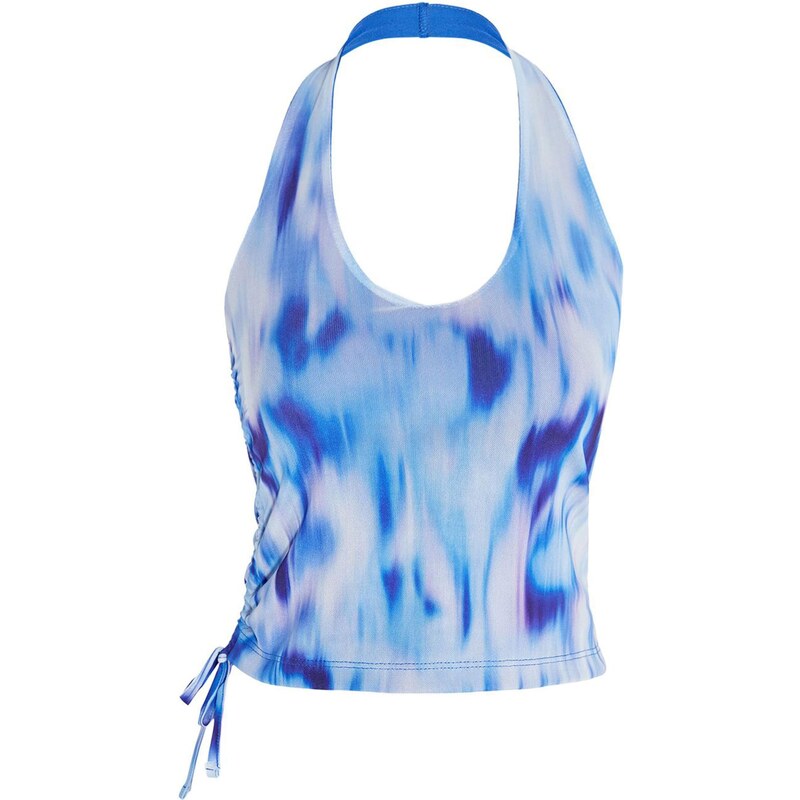 Trendyol Top modrá / námornícka modrá / nebesky modrá / orgovánová 65886993