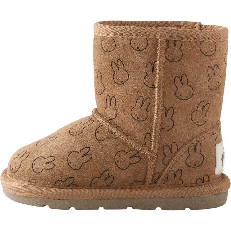 Next Snehule Miffy mokka / čierna 65654656