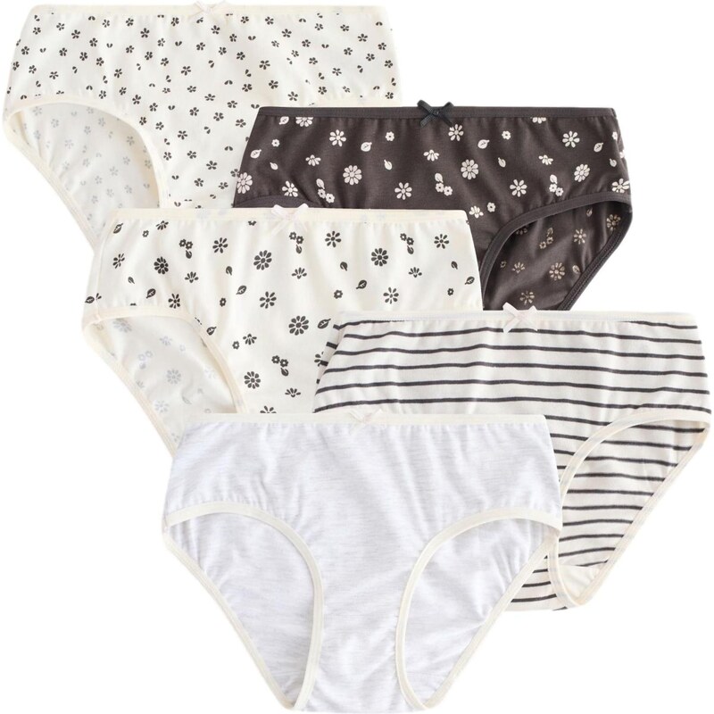 Next Nohavičky čierna / biela / šedobiela 65658250