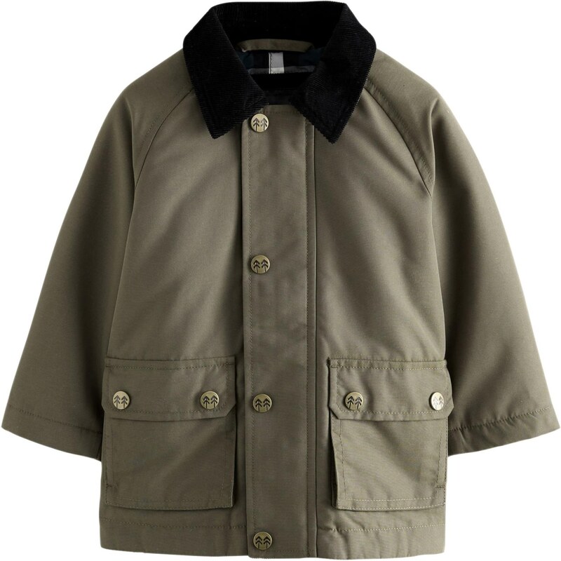 Next Kabát kaki / čierna 65885407