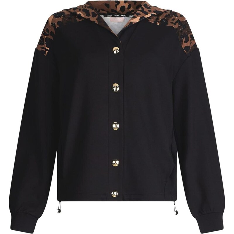 Liu Jo Tepláková bunda Better hnedá / čierna 64991412