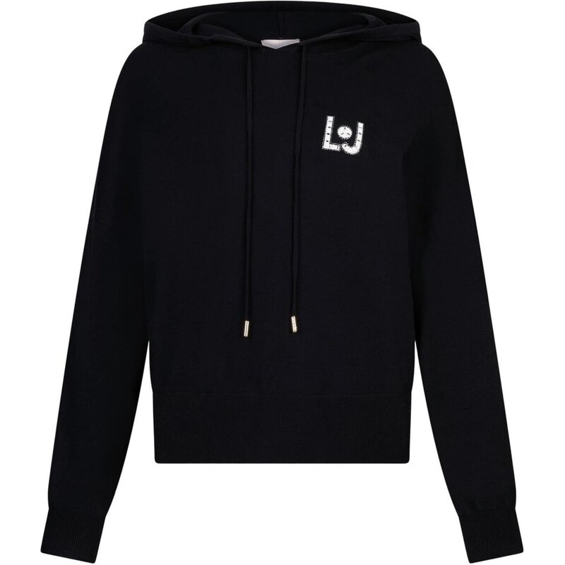 Liu Jo Sveter Better čierna / biela 65237666