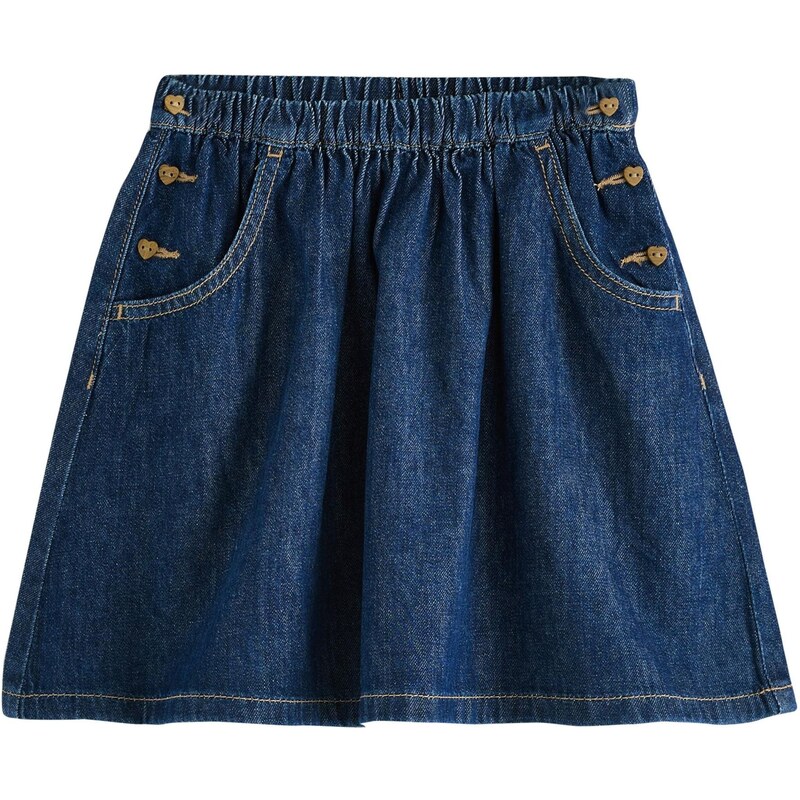 Next Sukňa modrá denim 65794781