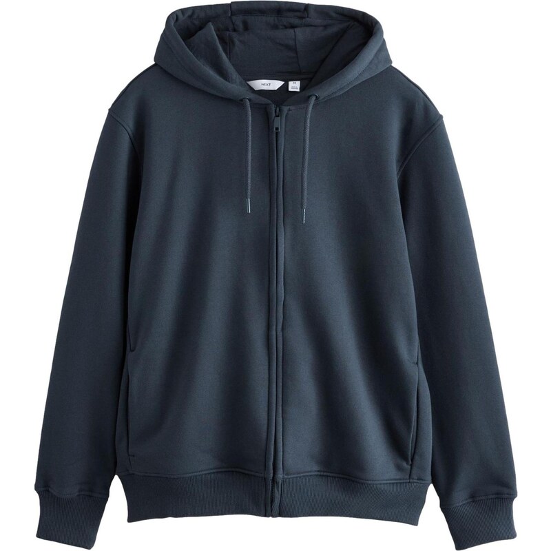 Next Tepláková bunda námornícka modrá 65658310
