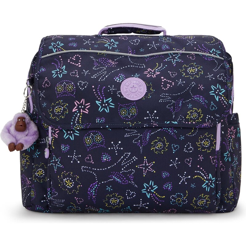 KIPLING Batoh Codie námornícka modrá / vodová / tmavofialová / 65882388