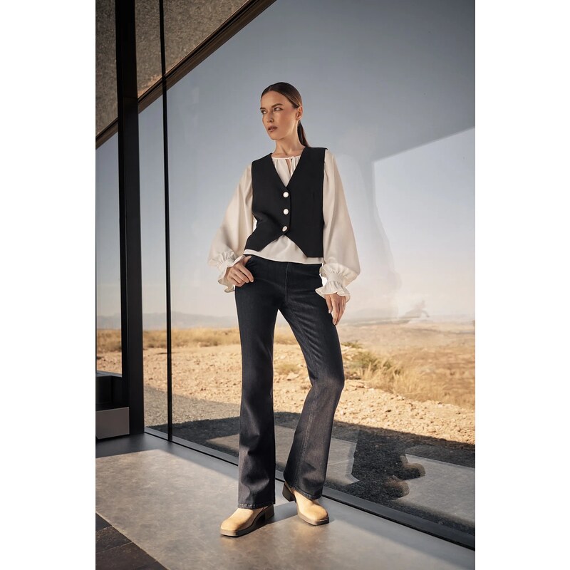 Marisse Womens Jeans Z-Je-4501 Dark Navy 65362763