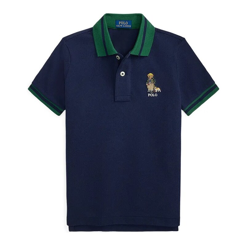 Detská bavlnená košeľa s dlhým rukávom Polo Ralph Lauren 64972318
