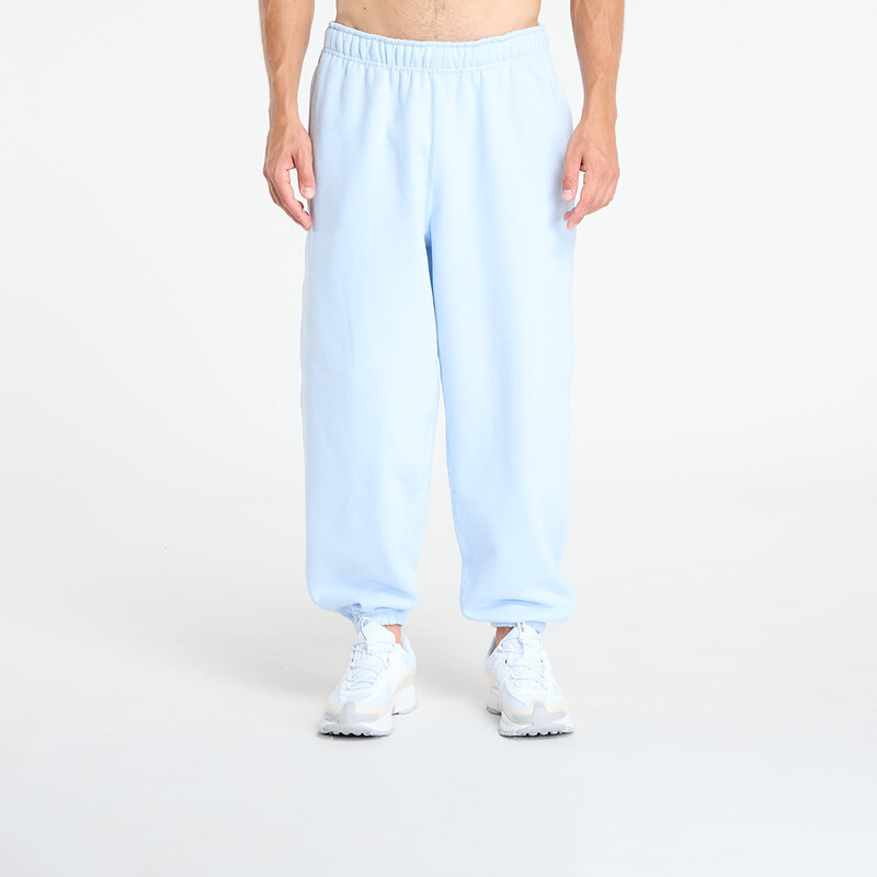 Tepláky Nike Solo Swoosh Mens Cuffed Fleece Pants Celestine Blue/ 64962690