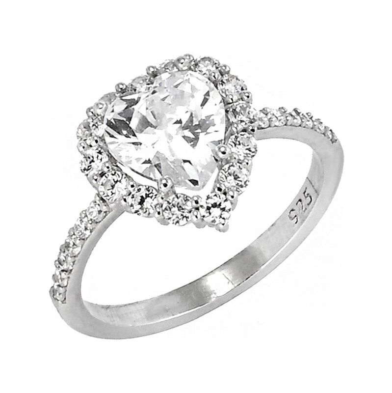 Strieborný prsteň Glare 995 65080967