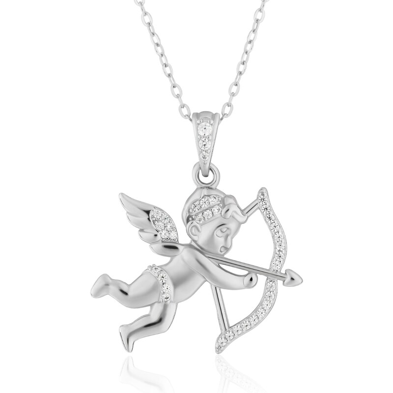 Olivie Stříbrný náhrdelník AMOR 9802 65048867