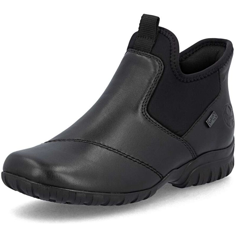 Dámska členková obuv RIEKER L4677-00 čierna W5 64962643