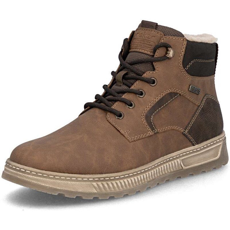 Pánska členková obuv RIEKER 37005-24 hnedá W5 64962669