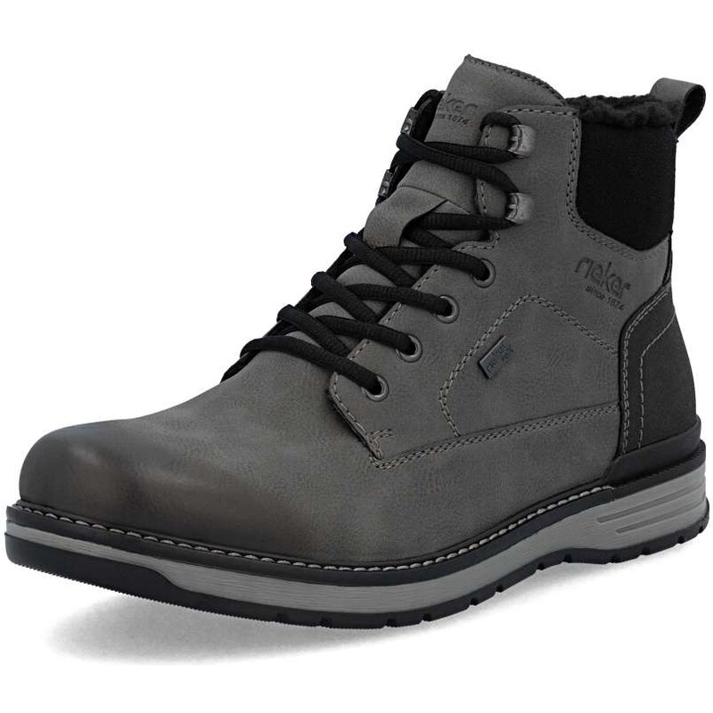 Pánska členková obuv RIEKER 39442-45 sivá W5 64962671