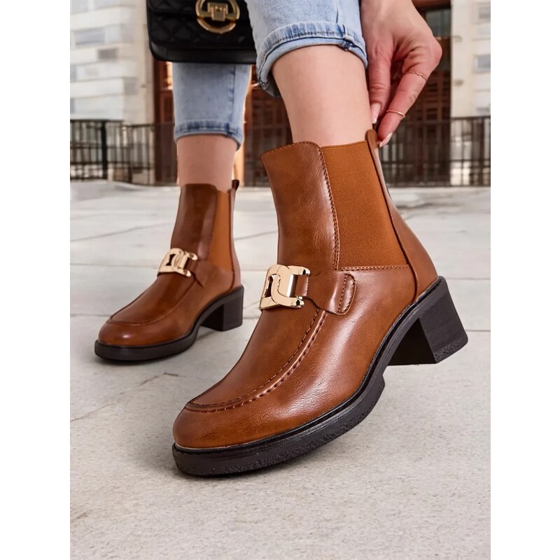 Resti Womens ankle boots with low heels Ewios 64965843