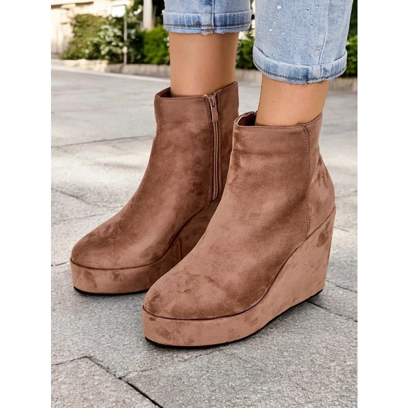 Resti Womens Wedge Boots Sieffa 64965879