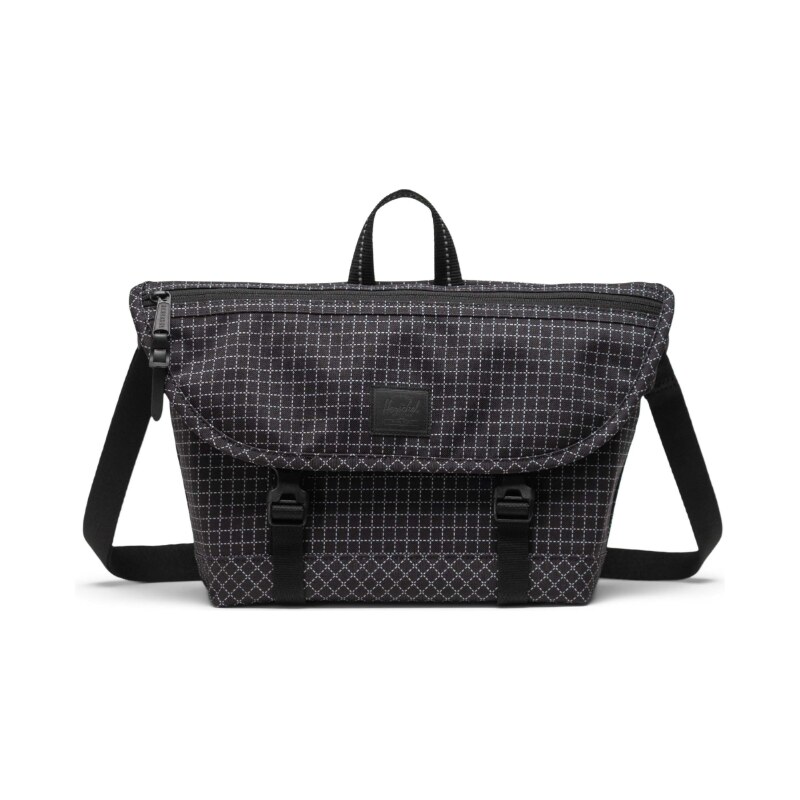 Herschel Cove Small Messenger Grid - Black 65065476