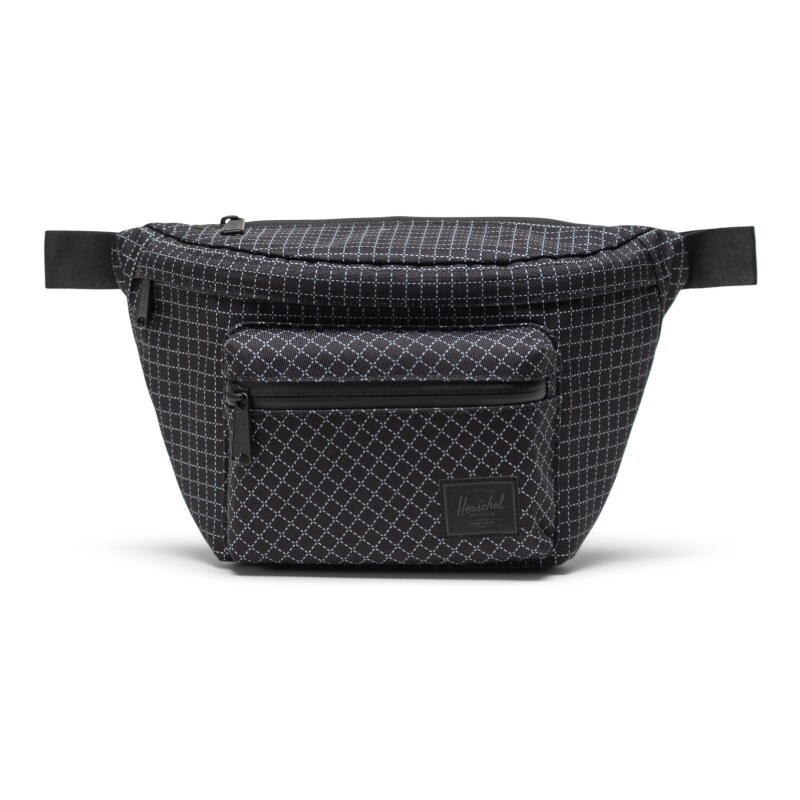 Herschel Pop Quiz Hip Pack Grid - Black 65065481