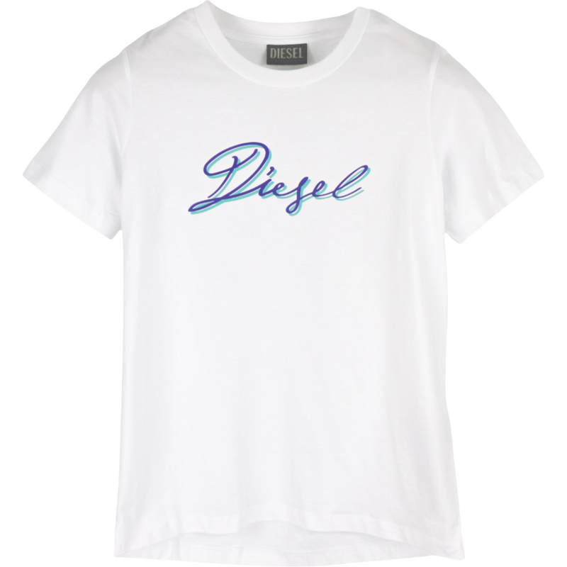 DIESEL Written Logo White tričko 64965770