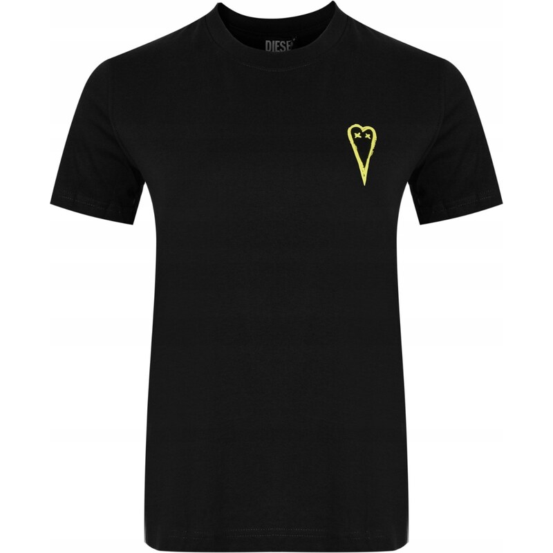 DIESEL Heart Black tričko 64965768